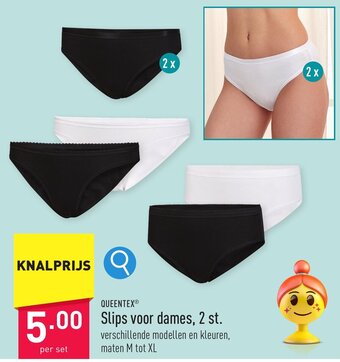 ALDI Slips voor dames aanbieding