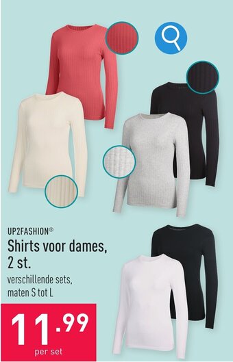 ALDI Shirts voor dames aanbieding