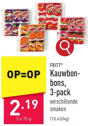 ALDI Kauwbonbons aanbieding