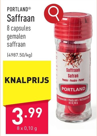 ALDI Saffraan aanbieding