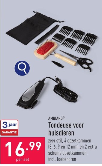 ALDI Tondeuse voor huisdieren aanbieding