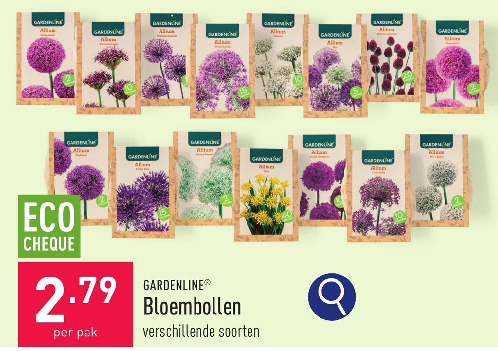 ALDI Bloembollen aanbieding