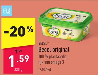 ALDI Becel original aanbieding