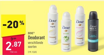 ALDI Deodorant aanbieding