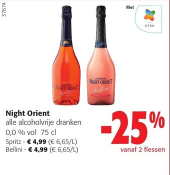 Colruyt Night Orient aanbieding