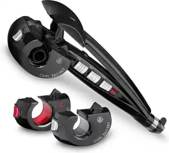 Babyliss curl secret 2 automatische krultang c1300e - 2 opzetstukken 25 / 35mm - 3 soorten krullen