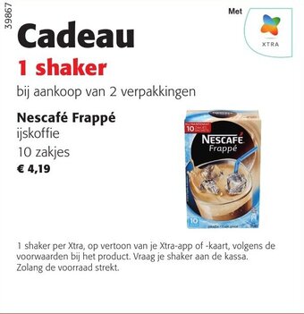 Colruyt Nescafé Frappé aanbieding