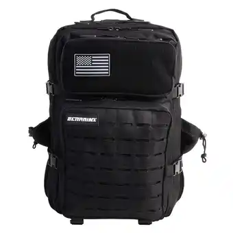 Decathlon Militaire tactische rugzak elitrainx v2 zwart 45l voor sport en reizen aanbieding