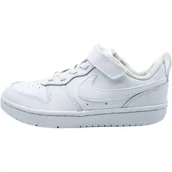 Decathlon Sneakers nike court borough low 2, wit, kinderen aanbieding