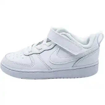 Decathlon Sneakers nike court borough low 2, wit, kinderen aanbieding