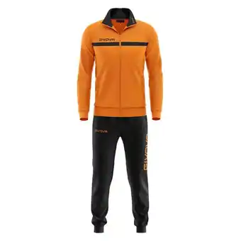 Decathlon Zip-up fleece trainingspak givova one aanbieding