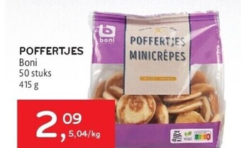 Alvo Poffertjes boni 50 stuks 415 g aanbieding