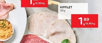 Alvo Kipfilet 100 g aanbieding