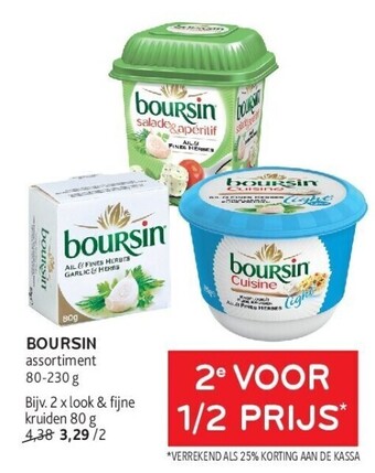 Alvo Boursin assortiment aanbieding