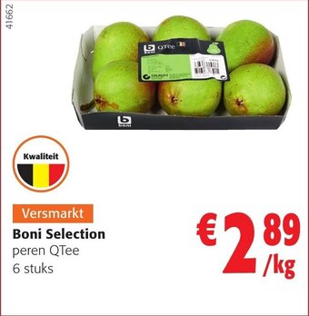 Colruyt Boni Selection peren QTee aanbieding