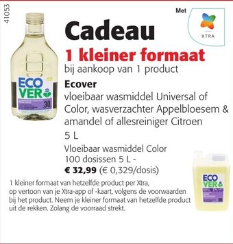 Colruyt Ecover 5L aanbieding