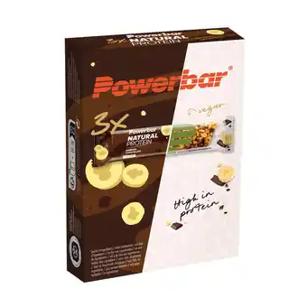 Eiwitreep natural protein chocolade/banaan 3x40g
