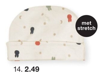 Zeeman Newborn Muts aanbieding