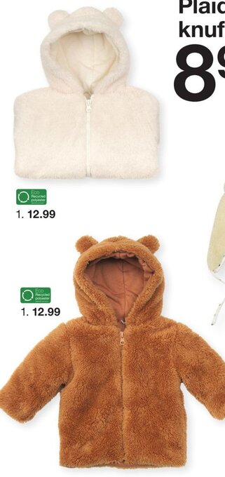 Zeeman Newborn Winterjas Maat 50-68 aanbieding