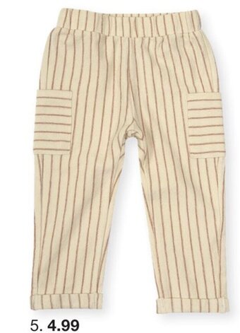 Zeeman Broek Maat 68-86 aanbieding