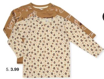 Zeeman T-Shirt Maat 68-86 100% katoen aanbieding