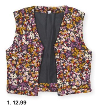 Zeeman Kinder Gilet Maat 92-128 aanbieding