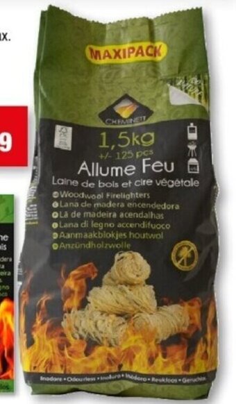 Hubo AANMAAKBLOKJES HOUTWOL 1.5kg aanbieding