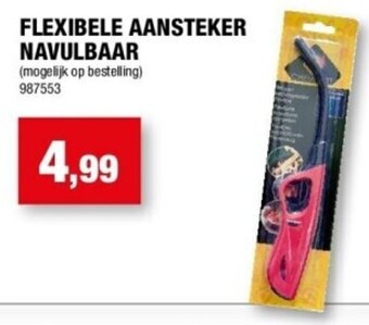 FLEXIBELE AANSTEKER NAVULBAAR