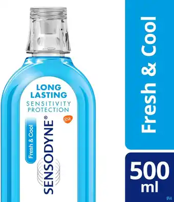 Bol.com Sensodyne fresh & cool mondwater voor gevoelige tanden - 500ml aanbieding