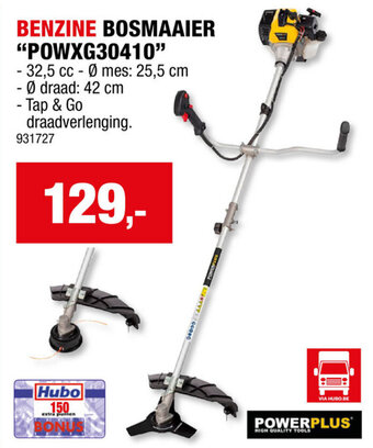Hubo BENZINE BOSMAAIER "POWXG30410" aanbieding