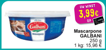 Cora Mascarpone GALBANI aanbieding