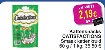 Kattensnacks CATISFACTIONS
