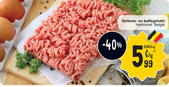 Cora Varkens- en kalfsgehakt aanbieding
