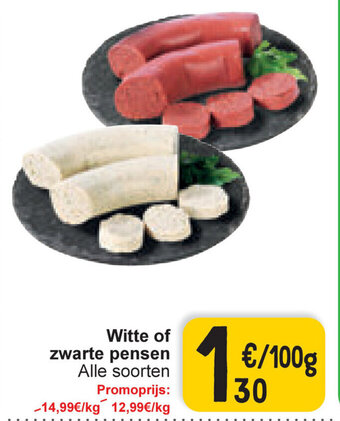 Witte of zwarte pensen