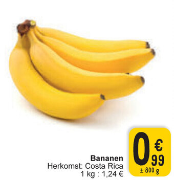 Cora Bananen aanbieding