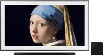 Coolblue Samsung the frame 75ls03b (2023) + soundbar aanbieding
