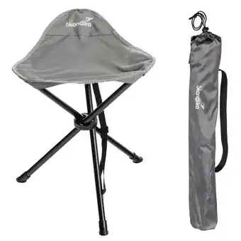 Decathlon Campingkrukje driepootkruk - tomperi - opvouwbaar - transporttas - max. 100 kg aanbieding
