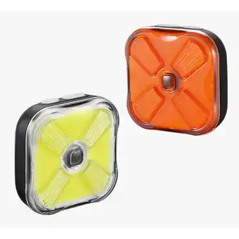 Decathlon Ravemen ls01 combi verlichting set fiets koplamp fr150+fiets achterlicht cl06 aanbieding