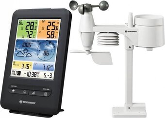Bol.com Bresser weerstation - wifi 5-in-1 weerstation incl. wind- en barometer aanbieding