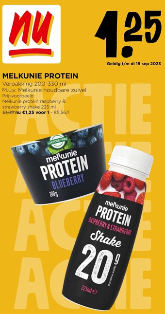 Jumbo MELKUNIE PROTEIN Verpakking 200-330 ml aanbieding