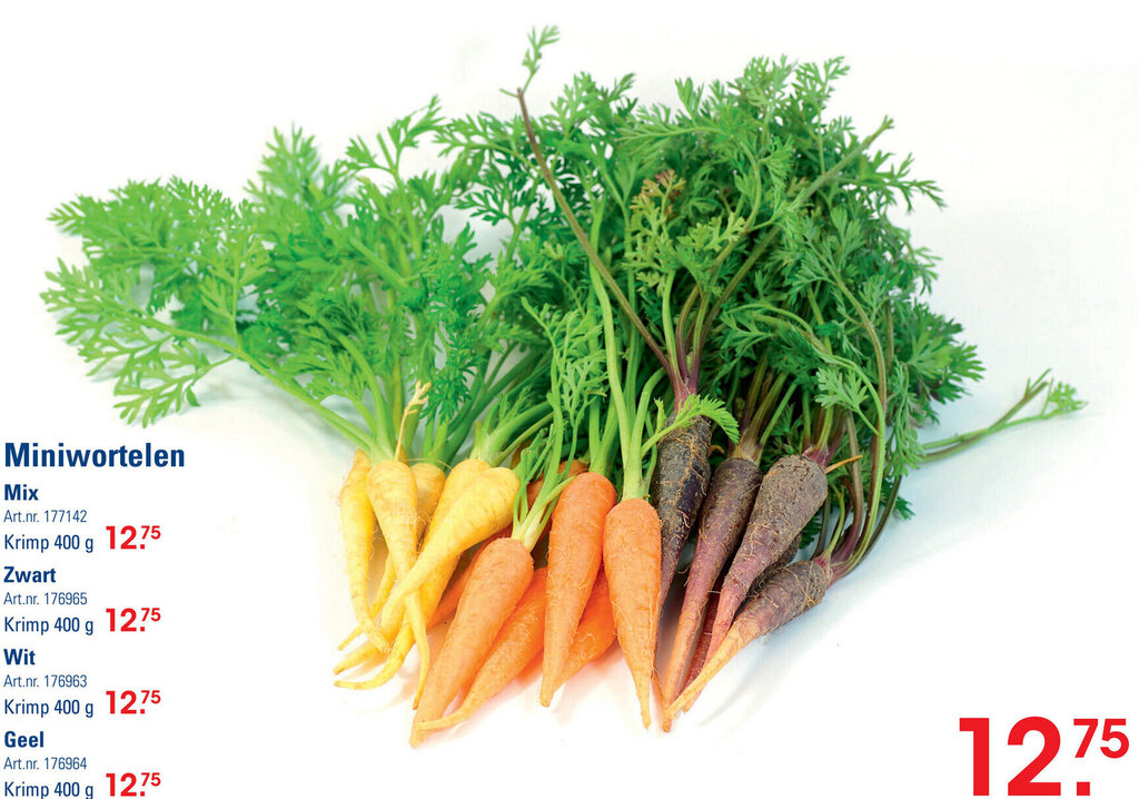 Sligro-M Miniwortelen Mix aanbieding