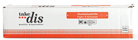 Sligro-M Take Dis Aluminiumfolie 0.30 x 150m - 11my aanbieding