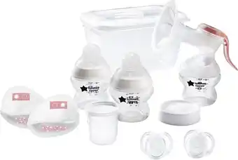 Bol.com Tommee tippee made for me - startpakket voor borstvoeding - bestaande uit een handmatige borstkolf, zuigflessen en spenen, ee aanbieding