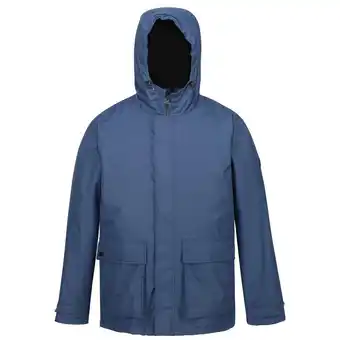 Decathlon Outdoorparka sterlings ii heren polyester navy maat s aanbieding