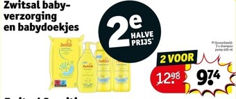 Kruidvat Zwitsal babyverzorging en babydoekjes aanbieding