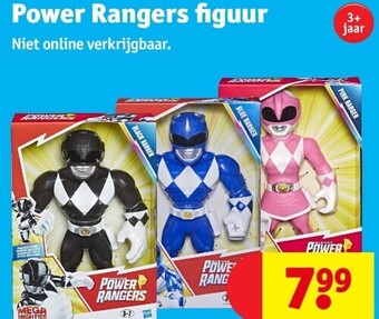Kruidvat Power rangers figuur aanbieding