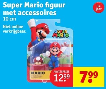 Kruidvat Super mario figuur met accessoires aanbieding