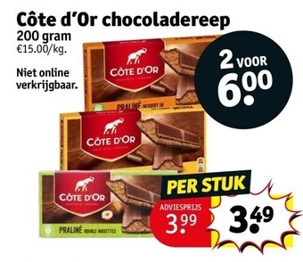 Côte d’or chocoladereep