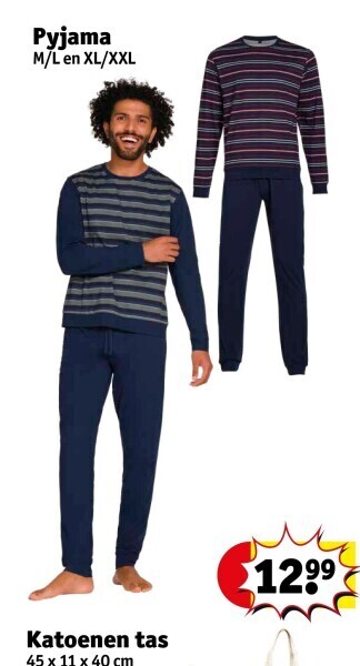 Kruidvat Pyjama aanbieding