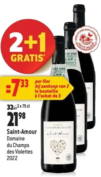 Saint-amour domaine du champs des violettes 2022